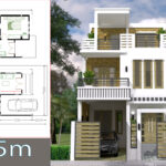 House Plans 7x15M 23x49F - Small House Design Plan Home-Design-Plan-7x15m-with-3-Bedrooms.jpg